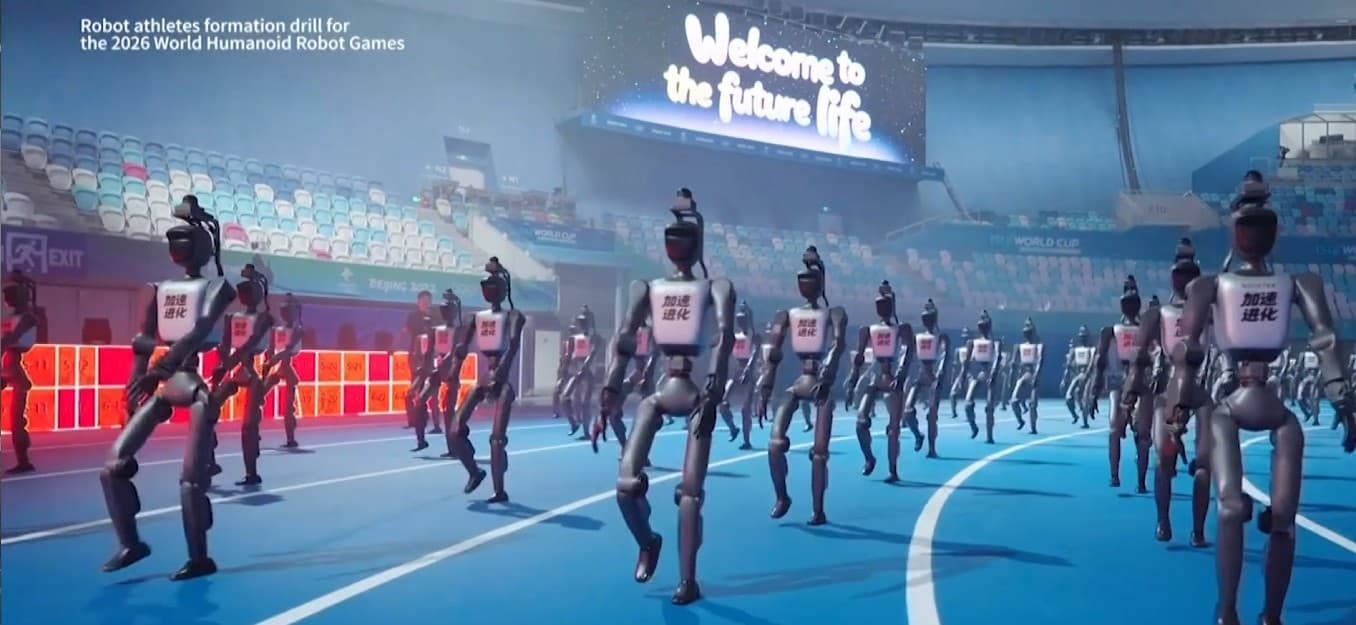 Pekin'de robotlar sahne aldı: Atletinden boksörüne, baristasından müzisyenine insansı makinalar yeteneklerini sergiledi