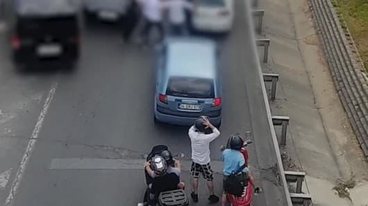 D-100 Karayolu'nda Trafikte Kavga! 3 Sürücüye 540 Bin Lira Ceza Kesildi