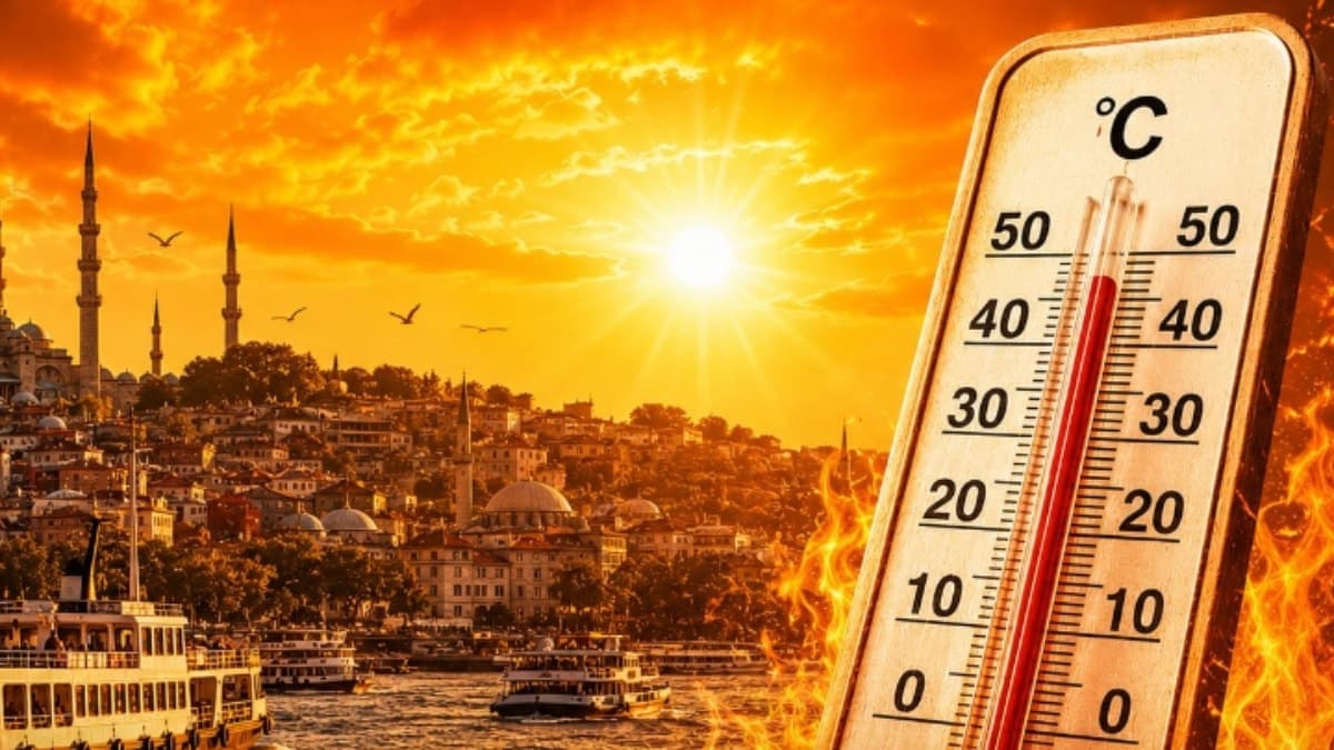 İstanbul'da termometreler rekor kıracak: Sıcaklık 50 dereceye ulaşacak