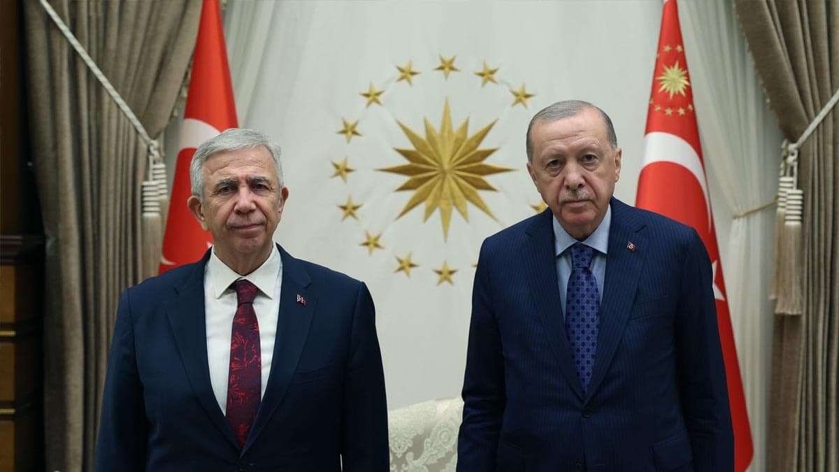 Cumhurbaşkanı Erdoğan, Ankara Büyükşehir Belediye Başkanı Yavaş ile bir araya geldi