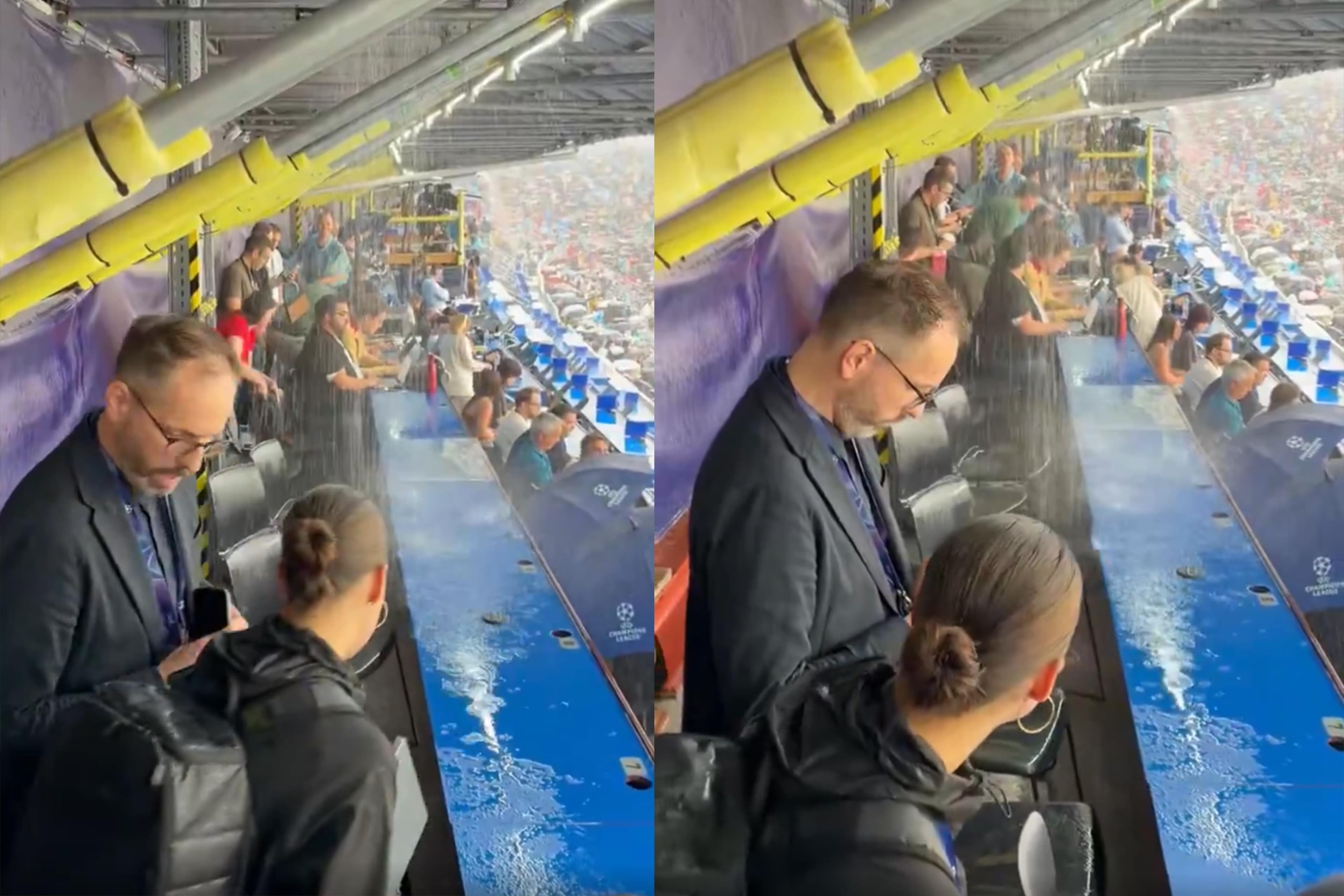 Barcelona'nın Camp Nou Kabusu Sürüyor: Tribünler Sular Altında Kaldı